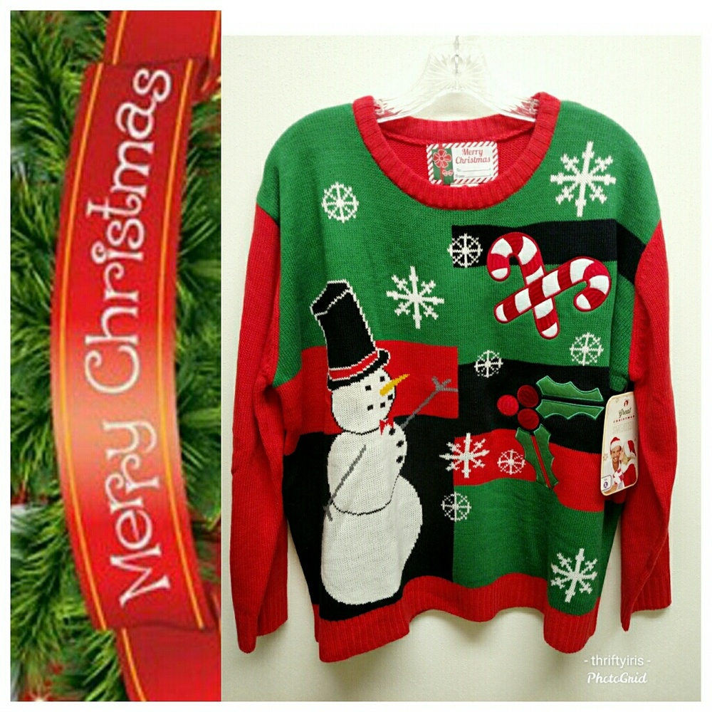 NWT-Ugly Christmas Sweater-Size XL 🎄